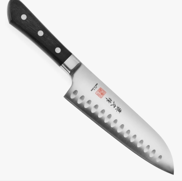 ❤️BUY 2 GET 1 FREE BMAC Knife Professional series 6.5" Santoku w/ dimples MSK-65 - Picture 7 of 16